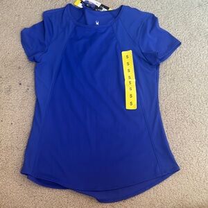 Spyder Blue Fitted Polo T-Shirt